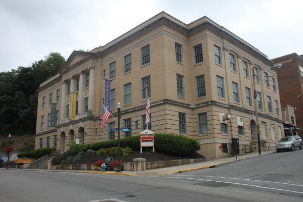 Old Bluefield, WV municipal building, just around the corner from our insurance agency office.