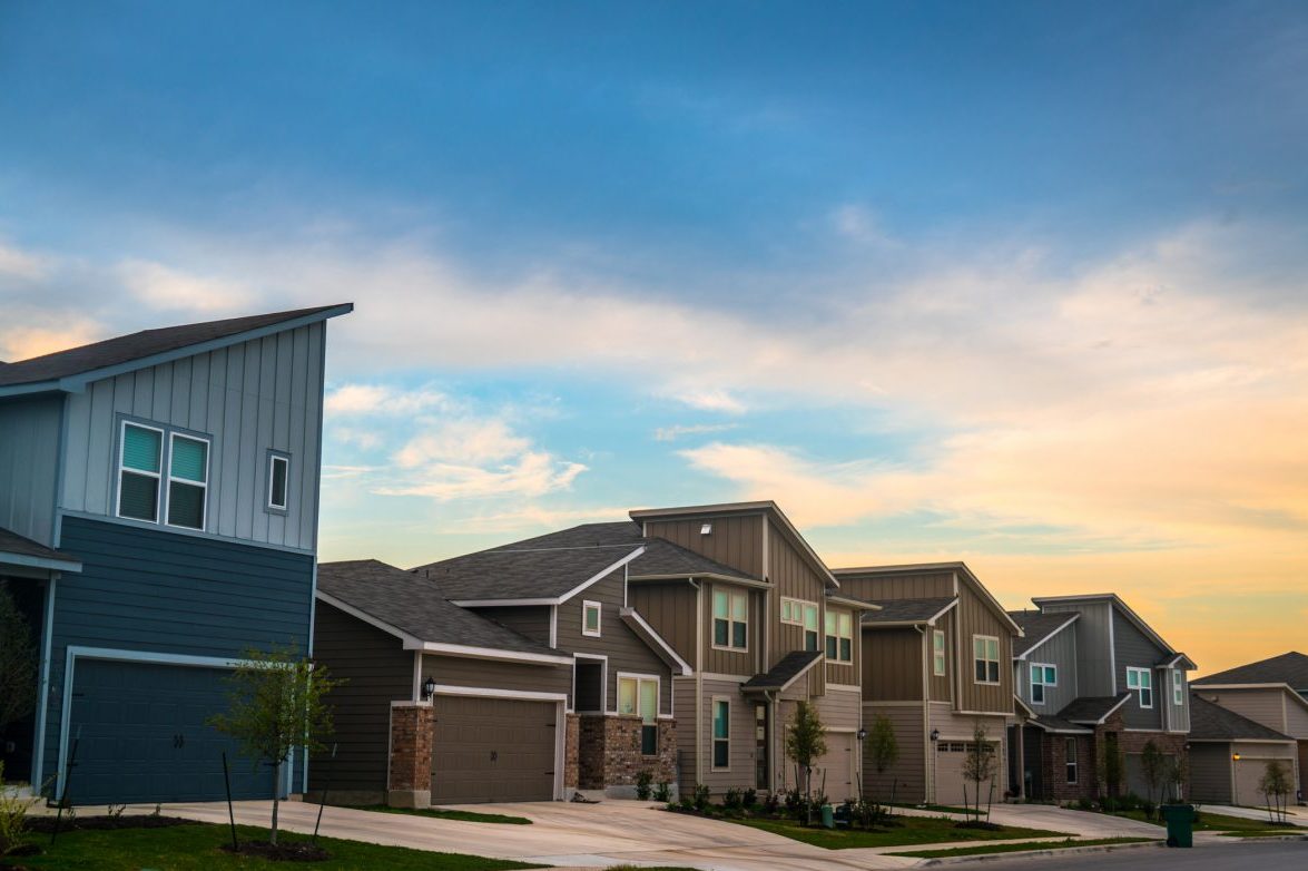 Suburban neighborhood illustrating rentals with landlord insurance.